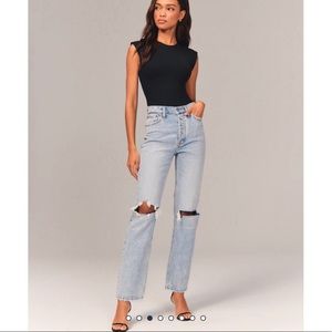 Abercrombie & Fitch The Dad high rise jeans